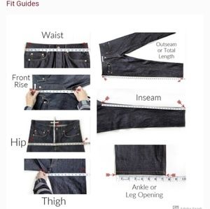 How I measure pants. 😀